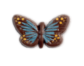 Mini Schmetterlinge blau