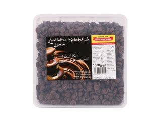 Linsen Schokolade zartbitter