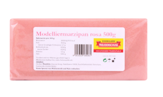 Modelliermarzipan rosa 500 g