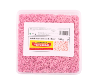 Schokolade Blüten Erdbeer