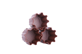 Schokocup Stern zartbitter 30 Stk.